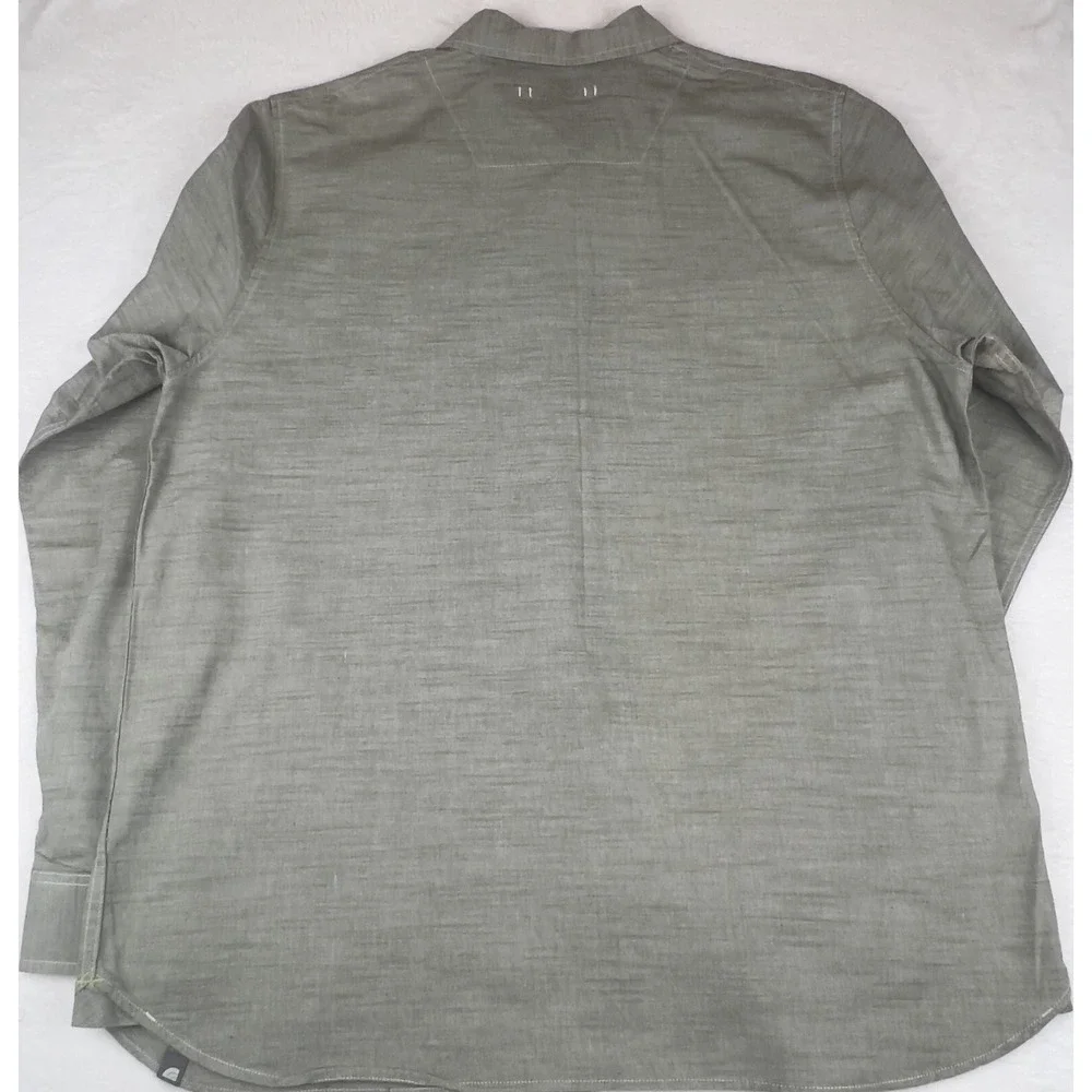 The North Face Shirt‎ Mens XL Green Fade Preppy Classic Outdoor Comfort Casual